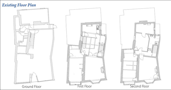 Lot: 77 - FREEHOLD MIXED USE BUILDING JUST OFF BRIGHTON SEAFRONT - Existing Floor Plan